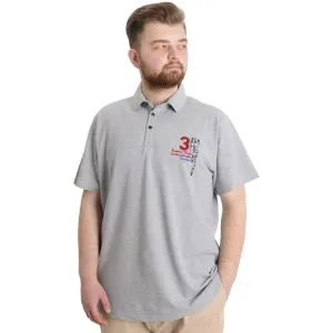 Büyük Beden Erkek T-shirt Polo CAPTIAN 23338 Grimelanj