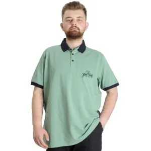Büyük Beden Erkek Polo T-shirt GOOD TIMES 23345 Çağla