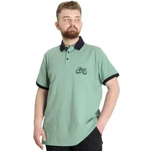 Big Size Mens Polo T-shirt HIGH 23346 Cagla