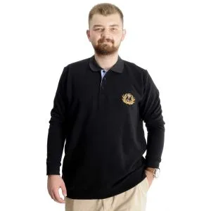 Büyük Beden Sweat Selanik Crown Of A King 23447 Siyah