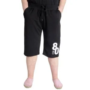 Büyük Beden Erkek Kapri MD 23506 Siyah