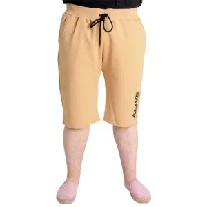 Büyük Beden Erkek Kapri ALIVE 23509 Bej