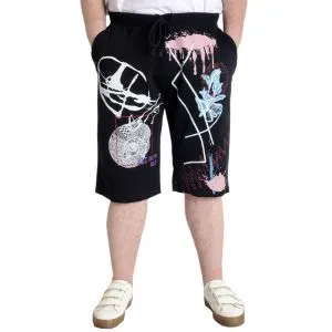 Big Size Capri ART 23511 Navy Blue