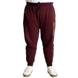 Büyük Beden Erkek Eşofman Altı Classic Mıstıca 23514 Mürdüm