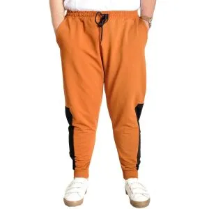 Büyük Beden Eşofman Altı Garnili 23518 Tarçın