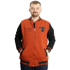Big Size Mens College Coat Ceket 23631 Cinnamon