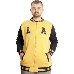 Big Size Mens College Coat Ceket 23632 Hardal