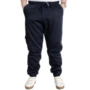Pantolon Keten Kargo Cep JOGGER BAHAR 23912 Lacivert