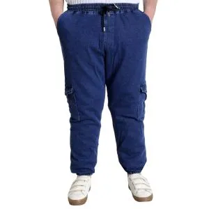 Erkek Kot Pantolon CHIEF BLUE Lastikli 23919 Mavi