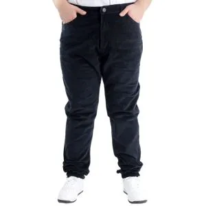 Big Size Mens Velvet Trouser 23920 Navy Blue