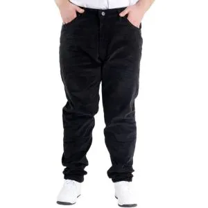 Büyük Beden Erkek Kadife Pantolon 23920 Siyah