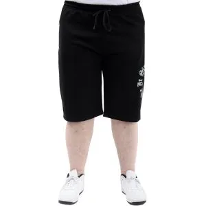 Big Size Mens Capri Short SIMPLE 24504 Black