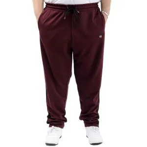 Mens Big Size Sweatpants with pocket Interlock GARNILI 24518 Plum