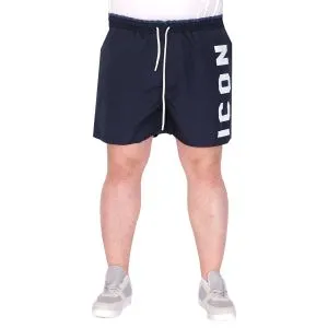 Büyük Beden Erkek Deniz Şortu ICON U25402 Lacivert