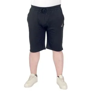Big Size Mens Short 2yarn U25502 Black
