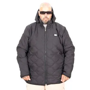 Plus Size Mens Winter Coat 25706 COALBLACK