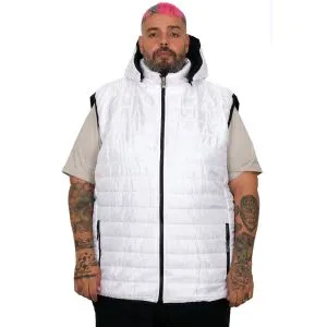 Plus Size Mens Vest 25709 ECRU