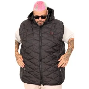 Battal Beden Erkek Kapitone Yelek 25712