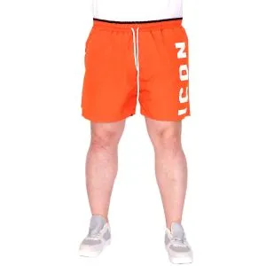 Big Size Mens Short Orange U25402