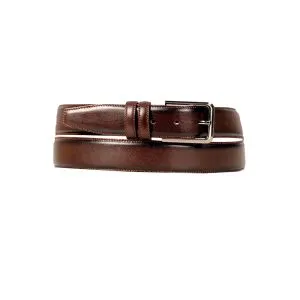 Big-Tall Men Belt Leather Super 4086 Brown