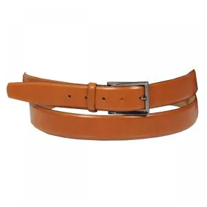 Big-Tall Men Belt Leather Super 4086 Tan