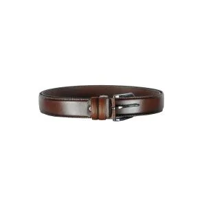 Big-Tall Men Belt Leather Super 4086 Tan