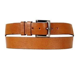 Erkek Kemer 4cm Orta Boy Deri Kemer 4252 Taba