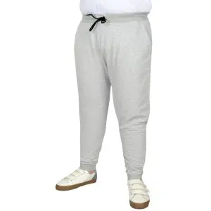 Big Size Men's Recycle Sweatpants Narrow Trotters b20507 Gray
