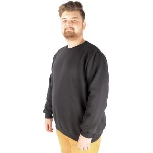 Big Tall Men Sweat Bicycle Collar B20531 Black