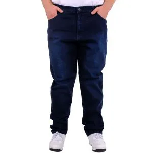 Big Size Mens Classic denim MARK 21920d Navy Blue