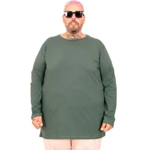Plus Size Mens Long Sleeve Tshirt u20102 BENETTON