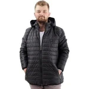 Big-Tall Mens Comfort Capitone Zippered Jacket 21048 Burgundy