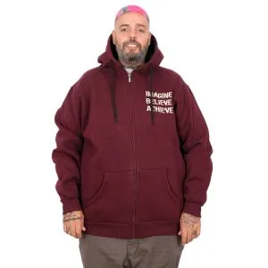 Erkek Büyük Beden Sweat Kapşon Ferm. Baskılı 24538