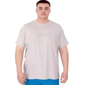 Büyük Beden Erkek T-Shirt Bisiklet Yaka Craft U25016 Gri