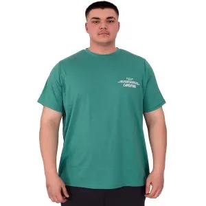 Büyük Beden Erkek T-Shirt Bisiklet Yaka Compaes U25021 Çağla