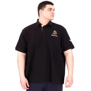 Big Size Mens Tshirt Black U25305