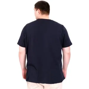 Big Size Mens Tshirt Crew Neck U25501 Navy
