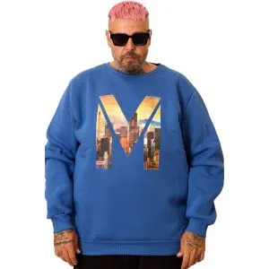 Büyük Beden Erkek Sweat Bisiklet M U25807