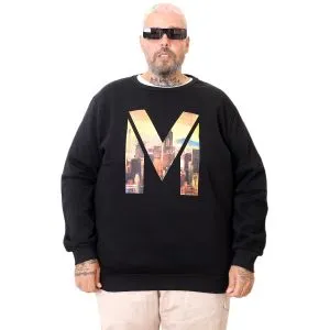 Büyük Beden Erkek Sweat Bisiklet M U25807