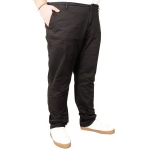 Big-Tall Men Linen Pants 20850 Black