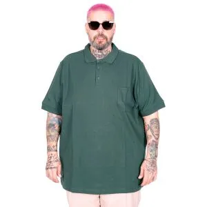 Big Size Mens T-Shirt Polo with pocket Classic 20550 Naphtha