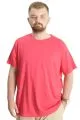 Big Size Mens T-Shirt Basic 20031 Mercan