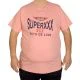 Big-Tall Men Round Collar T-Shirt Moto De Luxe 20116 Salmon Color