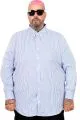 Plus Size Mens Shirt 20399 INDIGO
