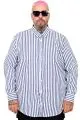 Plus Size Mens Shirt 20399 NAVY