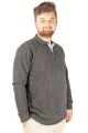 Erkek Sweatshirt  Polo Vnz Selanik 20440 Antramelanj