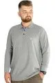 Erkek Sweatshirt  Polo Vnz Selanik 20440 Grimelanj GRI