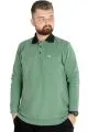 Erkek Sweat Polo Cepli Selanik Basic 20441 Çağla YESIL