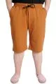 Big Size Mens Capri Straight Basic 20500 Cinnamon