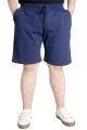 Big Size Mens Capri Yandan Cep MULINE 20501 Indigo